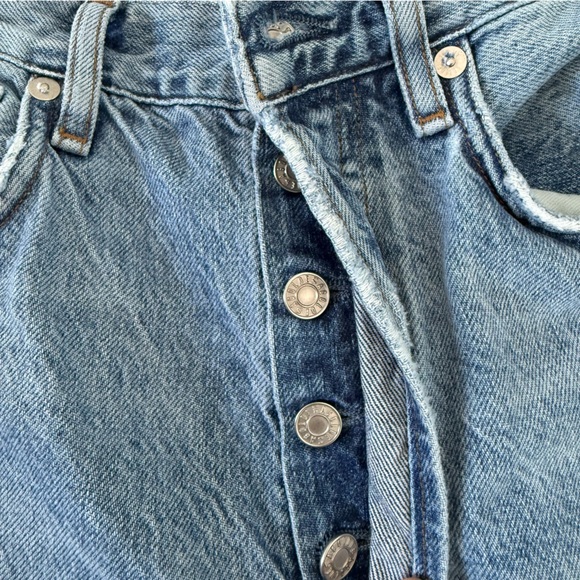 Agolde Ren High Rise Crop Wide-Leg jeans - Picture 6 of 10